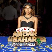 Casino Marina Andar Bahar live card table